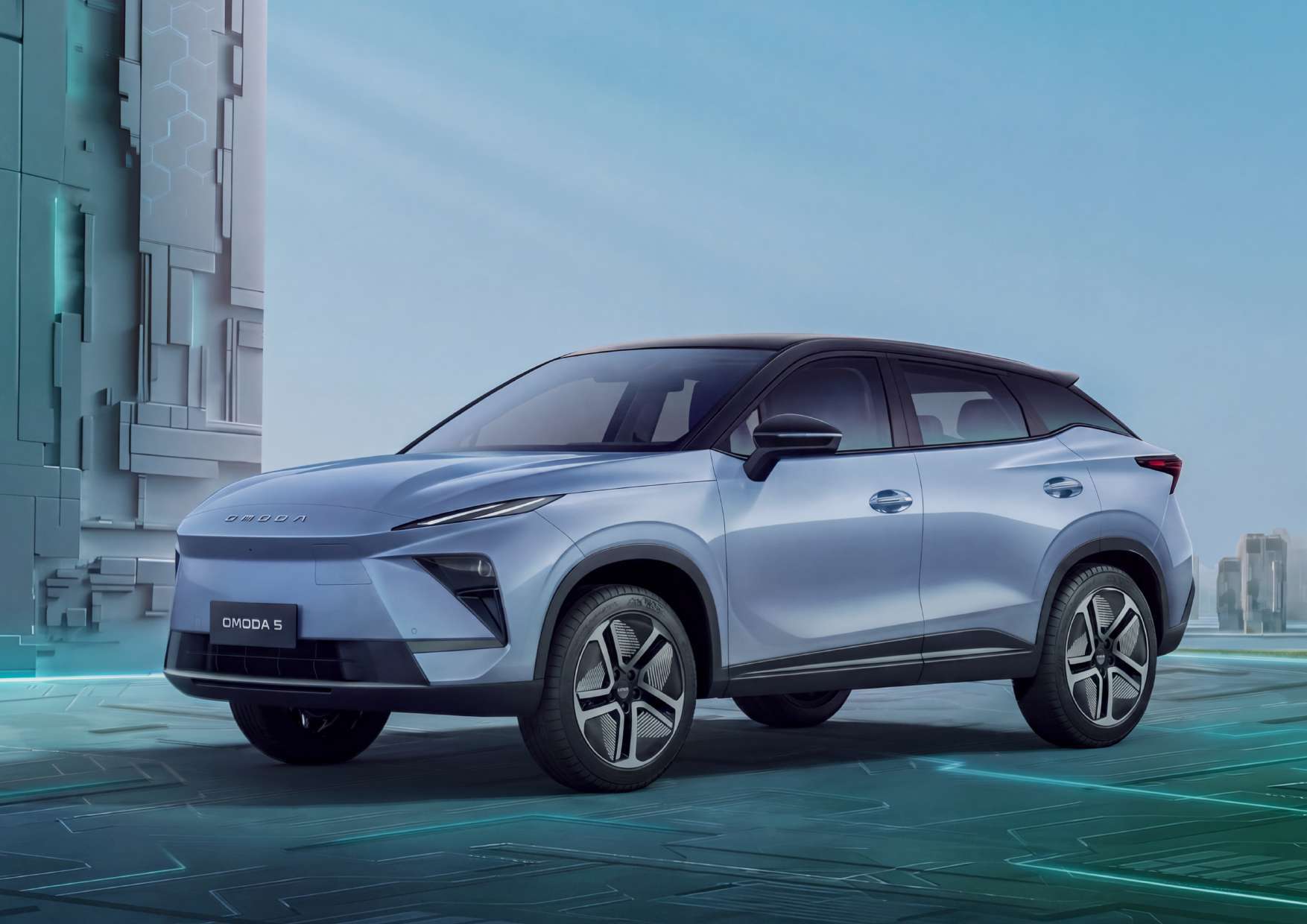 OMODA E5, vista exterior
